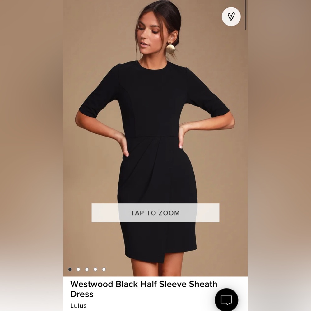 Small black dress- no tags, but never worn out! Great condition.